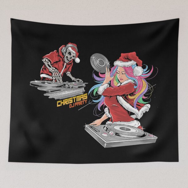 Item preview, Christmas Dj And Skeleton designed and sold by darknessjeff86.