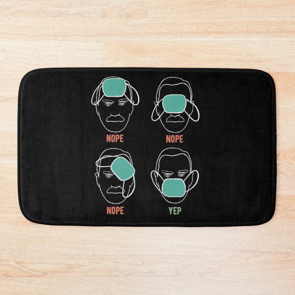 Item preview, How To Wear A Face Mask designed and sold by CanadianUnicorn.