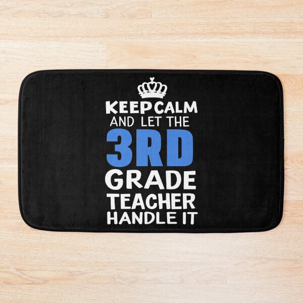 Item preview, Keep Calm 3rd Grade Teacher - Teacher's Day Gift designed and sold by haselshirt.