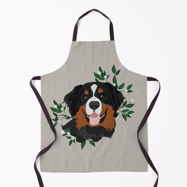 Item preview, Bernese Mountain Dog floral - The Theo designed and sold by lozchai.