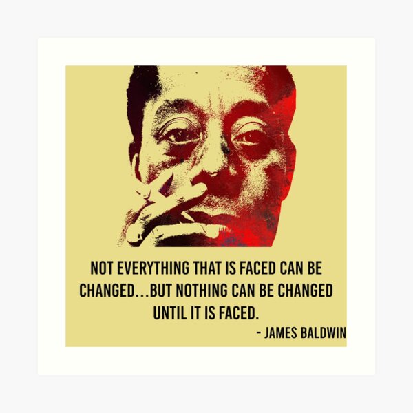 James Baldwin Art Print