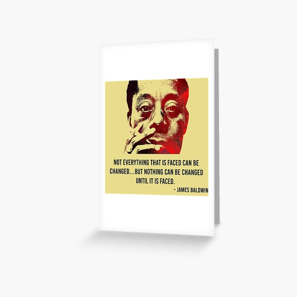James Baldwin Greeting Card