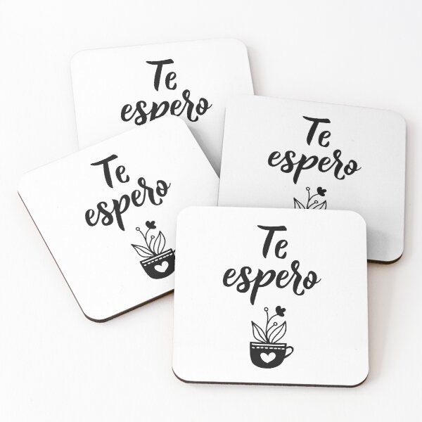 Item preview, I wait for you - in Spanish. Lettering. Te espero. designed and sold by pidzam4e.