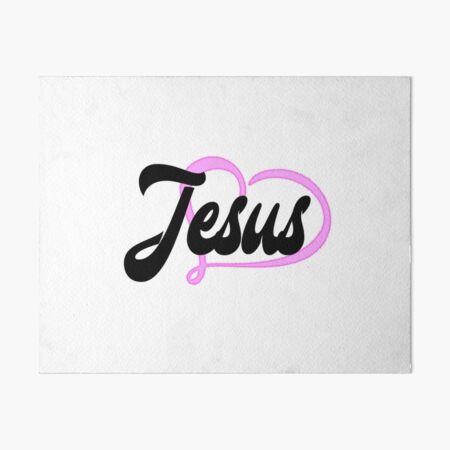 Jesus Art Board Print