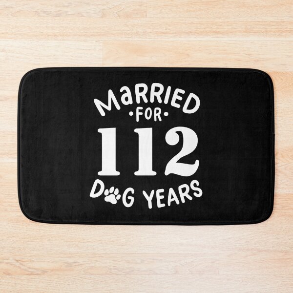Item preview, 16th Wedding Anniversary, Married For 112 Dog Years designed and sold by haselshirt.