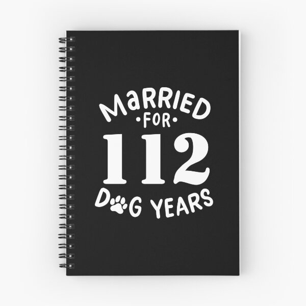 Item preview, 16th Wedding Anniversary, Married For 112 Dog Years designed and sold by haselshirt.