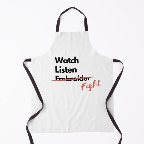Item preview, Watch listen embroider designed and sold by creative-boo.