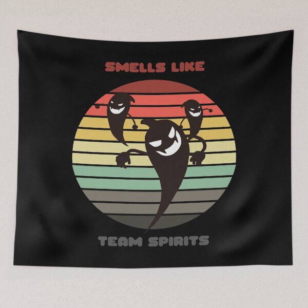 Item preview, Sunset Ghosts / Smells Like Team Spirits designed and sold by Nathalie Aynié.