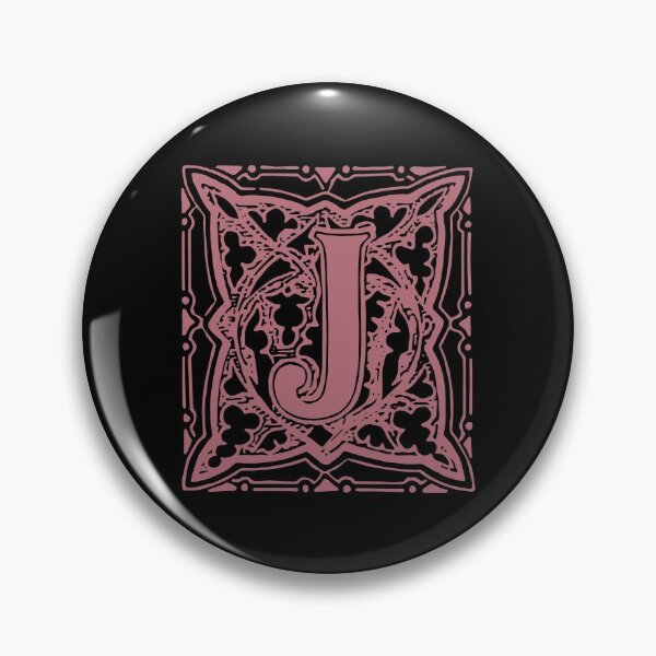 Item preview, Vintage Letter J Rose Gold designed and sold by yourscotborders.