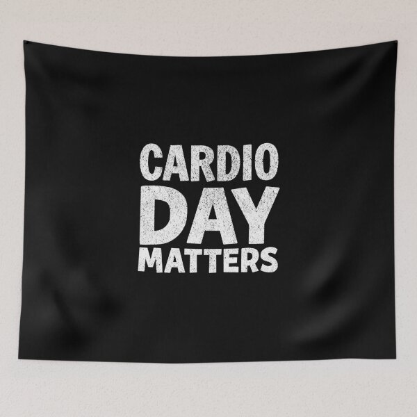 Item preview, Cardio Day Matters Gym Fitness Bodybuilding Gift designed and sold by haselshirt.