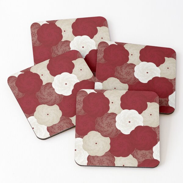 Item preview, Red and white roses designed and sold by Rakos-Merch.