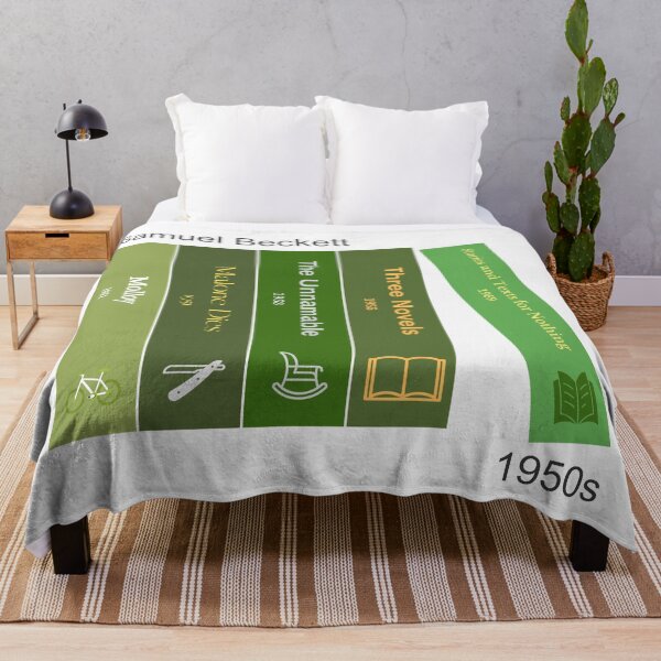 Item preview, Samuel Beckett book print, 1950s designed and sold by UndertoneShop.