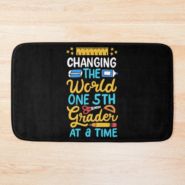 Item preview, Changing The World Gift For 5th Grade School Teacher designed and sold by haselshirt.