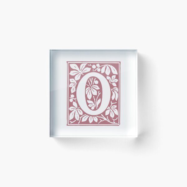Aperçu de l'œuvre Vintage Letter O Rose Gold créée et vendue par yourscotborders.