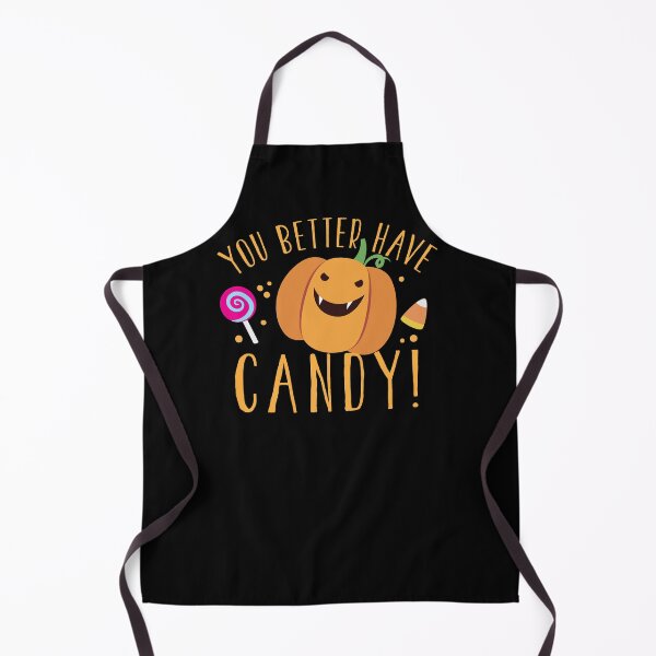 Item preview, You better have CANDY with cute vamp Halloween pumpkin  designed and sold by jazzydevil.