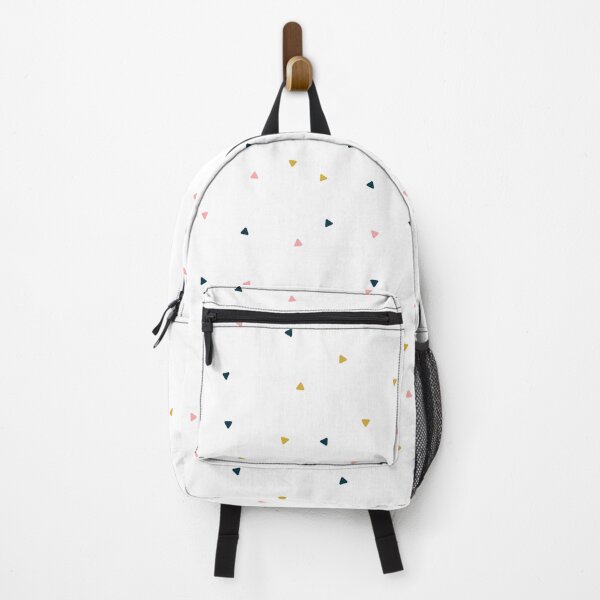 Item preview, Small colorful triangles white background designed and sold by Jenmag.