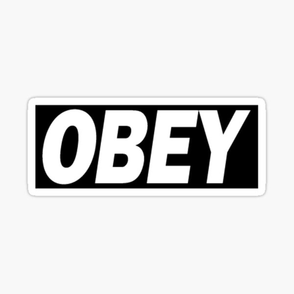 Obey Stickers | Redbubble
