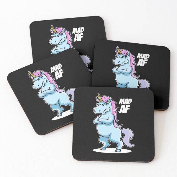 Item preview, Angry Unicorn mad looking Unicorn designed and sold by NeXore.