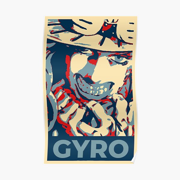 Jojos Gyro Zeppeli Póster