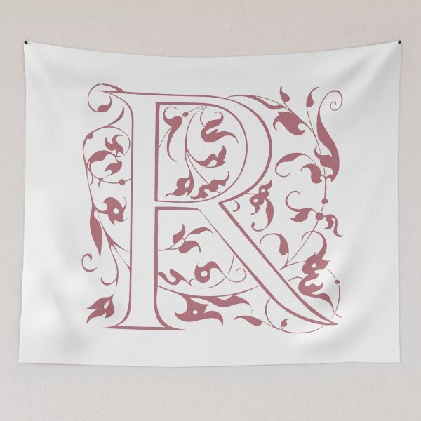 Item preview, Vintage Letter R Rose Gold designed and sold by yourscotborders.