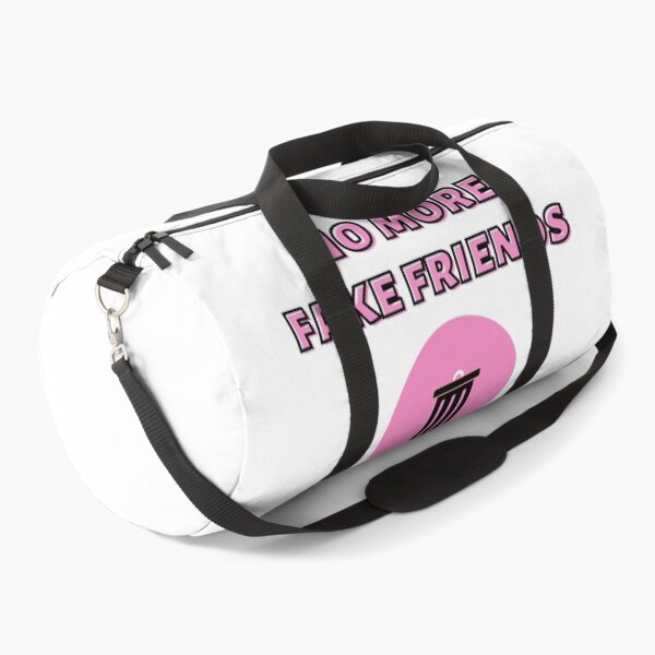 Item preview, No more fake friends trash bin Gift idea for real friends designed and sold by conceptDVS.