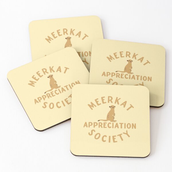 Item preview, Meerkat appreciation society designed and sold by jazzydevil.
