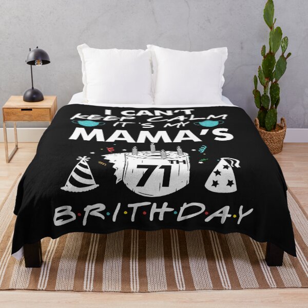 Item preview, 71 Birthday T-Shirt I Can't Keep Calm It's My Mama's 1949 Birthday Gift designed and sold by UriahKoch.