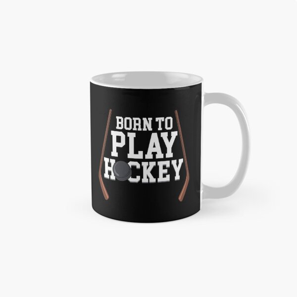 Item preview, Funny Hockey Player Gift - Born To Play Hockey designed and sold by Sandra78.
