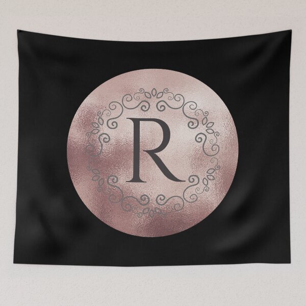 Item preview, Monogram Letter Initial R Rose Gold designed and sold by diverseidentity.