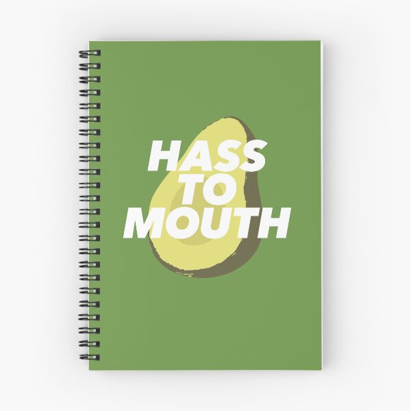 Item preview, Hass To Mouth for the Avocado Addict designed and sold by ClickForMore.