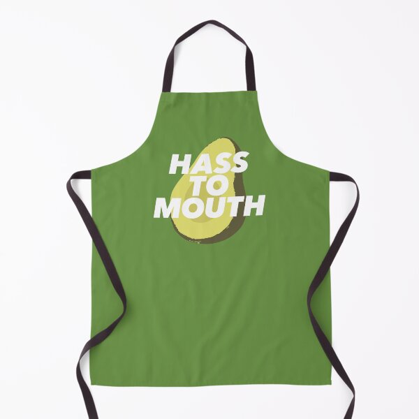 Item preview, Hass To Mouth for the Avocado Addict designed and sold by ClickForMore.