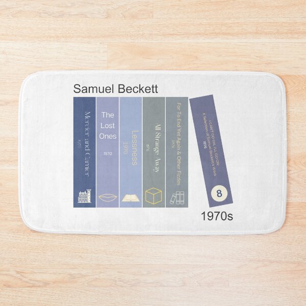 Item preview, Samuel Beckett book print, 1970s designed and sold by UndertoneShop.