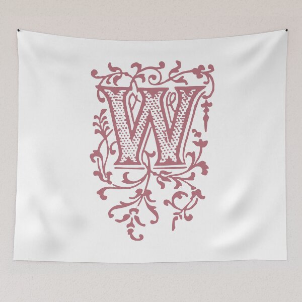Item preview, Vintage Letter W Rose Gold designed and sold by yourscotborders.