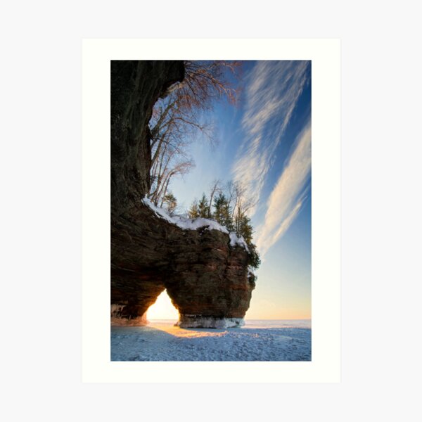 That time of Day, Apostle Islands,WI Art Print