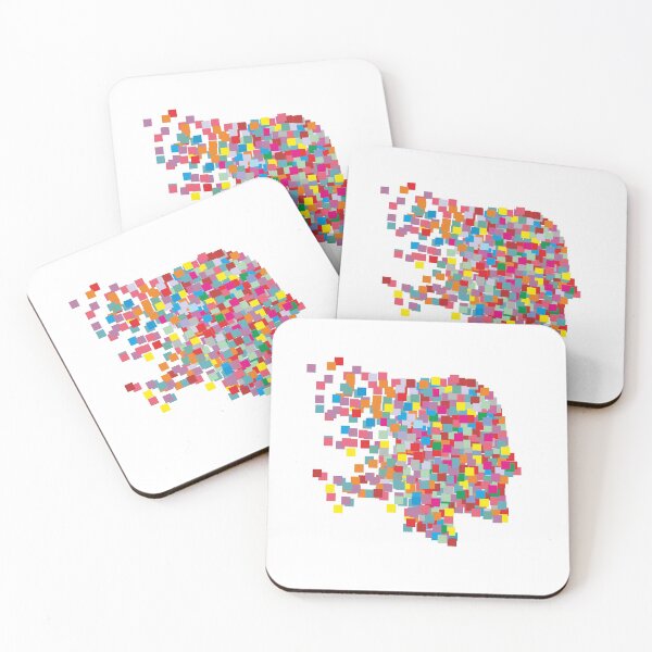Item preview, Abstract colourful head designed and sold by DK-PODsolutions.