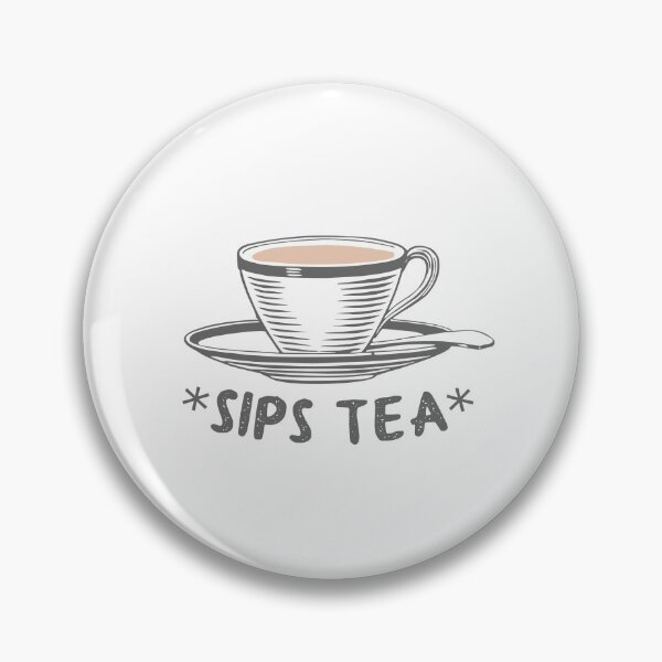 Item preview, Sips tea designed and sold by Cute-Kingdom.