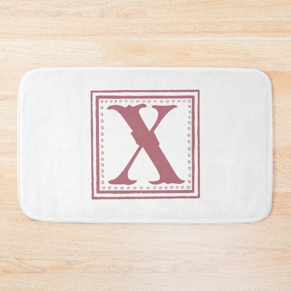 Artikelvorschau, Vintage Letter X Rose Gold entworfen und verkauft von yourscotborders.