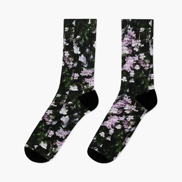 Item preview, Trumpet Flowers Noir  designed and sold by blakcirclegirl.