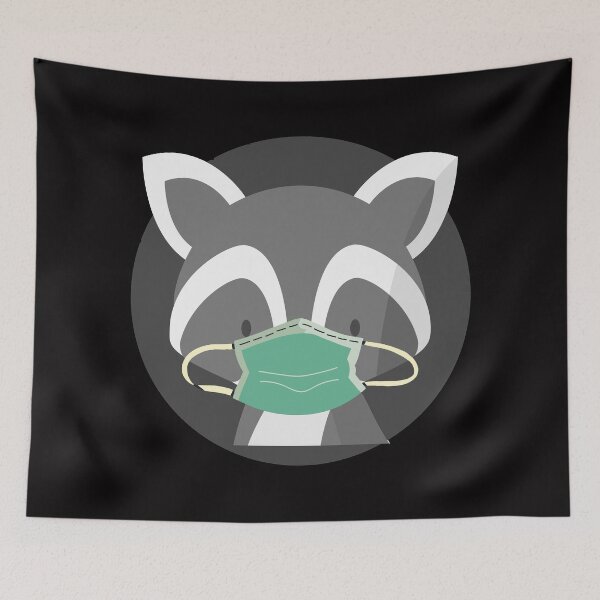 Item preview, Racoon facemask costume designed and sold by crikz.