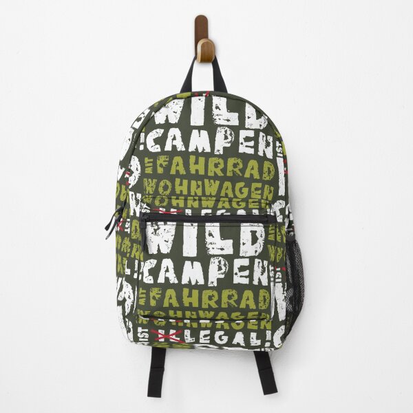 Item preview, Wild camping with bicycle caravans is not illegal! designed and sold by wunderfamily.