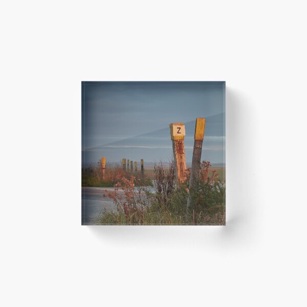 Z Crossing Sunrise Acrylic Block