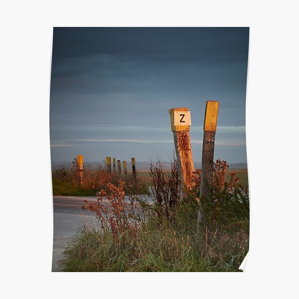 Z Crossing Sunrise Poster