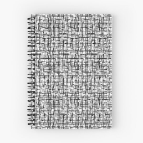 Item preview, Shanti black and white grid pattern designed and sold by Tootooot.