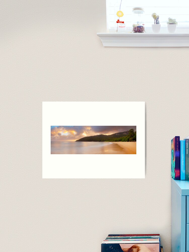 Thumbnail 2 of 3, Art Print, Sealers Cove Awakens, Wilsons Promontory, Victoria, Australia designed and sold by Chockstone.