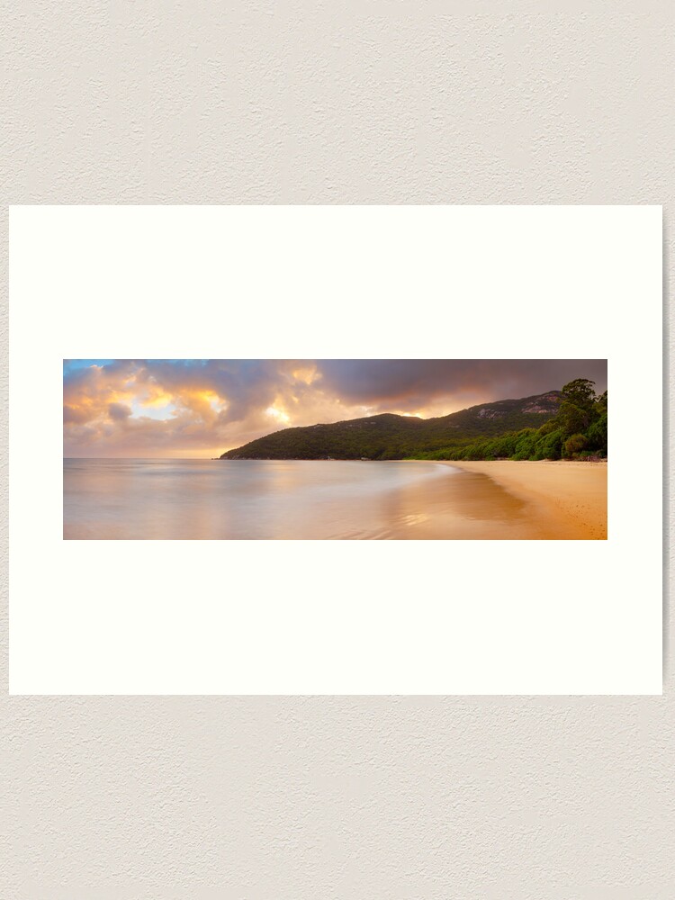 Thumbnail 1 of 3, Art Print, Sealers Cove Awakens, Wilsons Promontory, Victoria, Australia designed and sold by Chockstone.