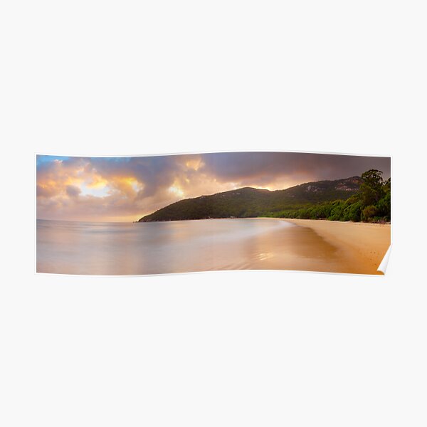 Sealers Cove Awakens, Wilsons Promontory, Victoria, Australia Poster