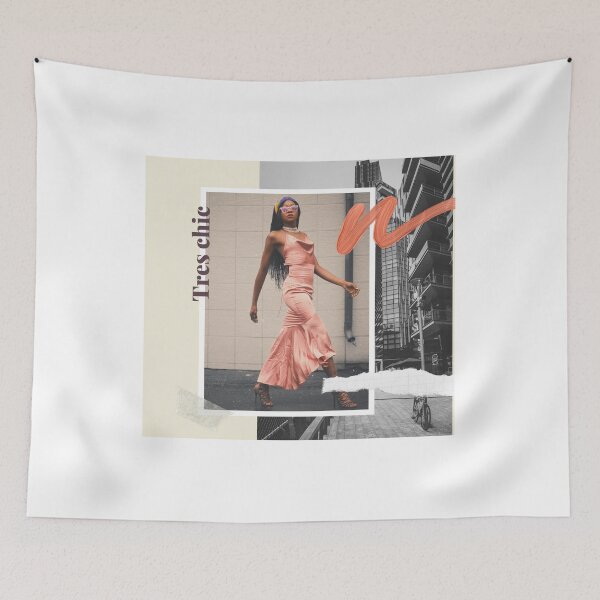 Item preview, Tres Chic - Stylish, Confident Woman Walking On A City Street designed and sold by Suzette Ransome.