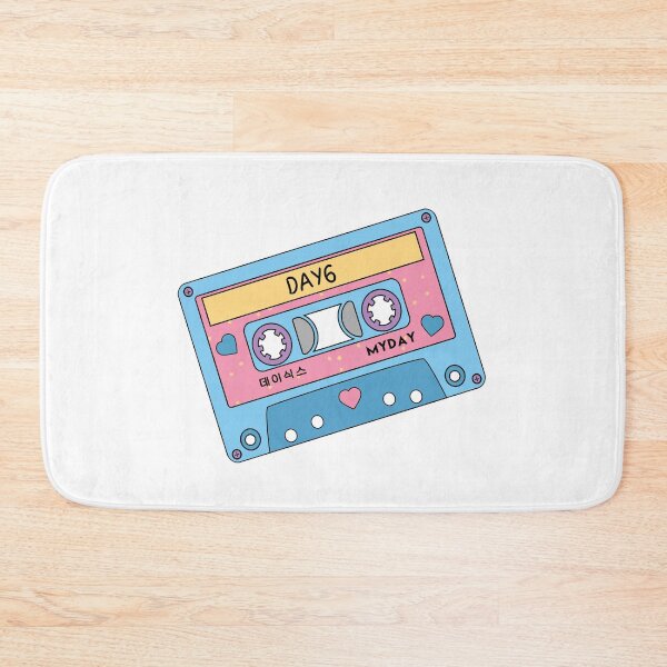 Item preview, DAY6 Myday CUTE Retro Pastel Cassette Tape Blue Pink designed and sold by SugarSaint.