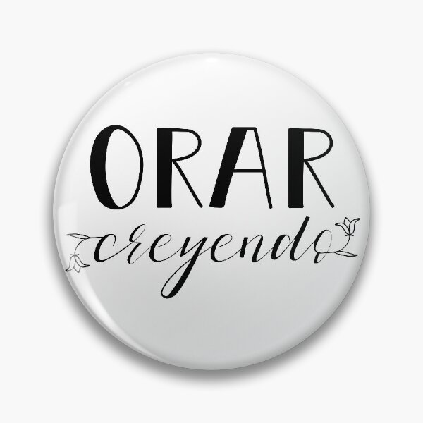 Item preview, Pray believing - in Spanish. Lettering. Orar creyendo. designed and sold by pidzam4e.