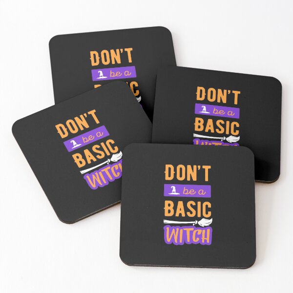 Item preview, Don't be a basic witch designed and sold by Mindy Bubble.